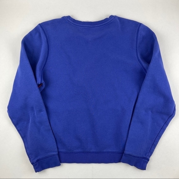 Under Armour Sweatshirt Womens Large Blue Semi Fitted All Seasons Gear - Picture 9 of 10